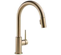 DELTA 9159-CZ-DST Trinsic Tirez vers Le Bas, Champagne Bronze, Without Soap Dispenser