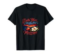 Delta Blues et Magnolias - Mississippi State Pride T-Shirt