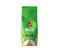 Delta Cafés - Brasil - 500 g de Café en Grains - Intensité 9 - Grains de Café Torréfiés 100% Arabica du Brésil - Doux, Aromatique et Tropical avec des Notes Fruitées