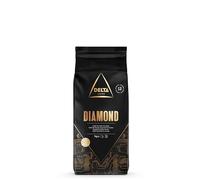 Delta Cafés Diamond 1 Kg de Café en Grains, Intensité 12 | Mélange de Grains de Café Torréfiés Arabica et Robusta, Très Aromatique avec des Notes de Maïs et de Cacao