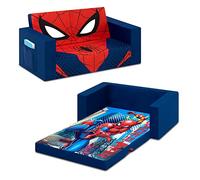 Delta Children Cozee Canapé convertible 2 en 1 pour enfants - Spider-Man