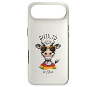 Delta Colorado USA Dessin animé Vache drôle Coque pour iPhone Air