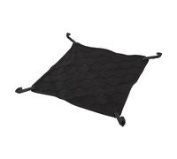 Delta Cycle ElastoTarp Filet de Chargement pour vélo et Moto - Housse Extensible en Silicone résistant aux intempéries, Noir, Attaches à Crochet, 25,4 x 25,4 cm