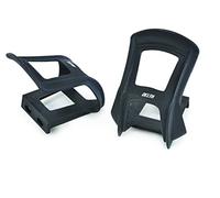 Delta Cycle & Home Delta Cycle Bike Strapless Toe Clips Cale-Pied Mixte, Noir