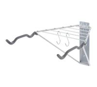 Delta Cycle Pablo Porte-vélos pour Garage, Appartement, Maison ou Bureau Comprend Une étagère Pratique Peut Supporter jusqu'à 29,5 kg Taille Unique