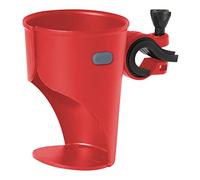 Delta Cycle Porte-gobelet Extensible pour Guidon de vélo pour Bouteilles d'eau, Tasses à café et Plus Encore - Coussinets en Caoutchouc intégrés pour Une Prise en Main sûre - Installation Facile,