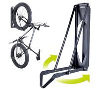 Delta Cycle Support de rangement pivotant pour vélo Noir - Support mural pivotant pour économiser de l'espace - Pas besoin de soulever des charges lourdes - Support mural d'intérieur pour vélo pouvant