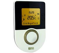 Delta Dore Gestionnaire d'énergie 1 à 2 zones Calybox 1020 WT pour chauffage électrique fil pilote. Chauffage connecté | Programmation | Suivi des consommations - 6050599 Blanc/Noir Taille unique