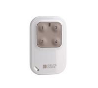 Delta Dore Télécommande porte‑clé Tyxia 1410 – 4 voies – Blanc