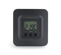Delta Dore Thermostat d'ambiance sans Fil Tybox 5101 Black (Récepteur Non Fourni) - 6300052