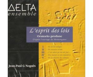 DELTA ENSEMBLE - L'Esprit Des Lois