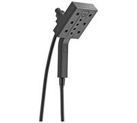 Delta Faucet 58473-BL25 H2Okinetic In2ition Ensemble de douche 2 en 1 à 4 réglages, noir mat