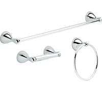 Delta Faucet FNDS63-PC Foundations Kit PC 3 pièces, Chrome Poli