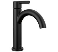 Delta Faucet Nicoli 15749LF-BL Robinet de salle de bain à trou unique Noir mat