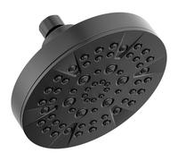 DELTA FAUCET - Pommeau de douche noir mat à 5 jets, Douchette Salle de Bain, pommeau de douche DELTA FAUCET noir, pommeau de douche noir mat, débit de 1,75 GPM, noir mat 52535-BL