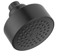 Delta Faucet RP101842BL Pommeau de douche moderne à jet unique de 8,9 cm, pommeau de douche rond noir, pommeau de douche haute pression, débit de 1,75 GPM, noir mat