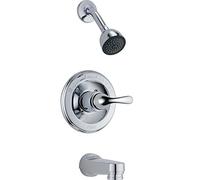 Delta Faucet T13420-PD Classic, MonitorR 13 Series Garniture de baignoire et de douche Chromé 25,4 x 17,8 x 25,4 cm