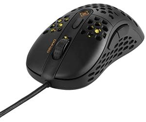 Delta Gaming GAM-106 - Souris Gaming Ultra légère, 6400 DPI - Noir