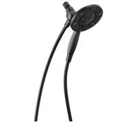 Delta In2ition Pommeau de douche double 4 jets Noir mat 9,5 l/min