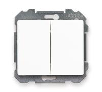 Delta Iris Interrupteur Double Va Et Vient Blanc Sie266672 - Siemens