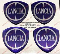 Delta Kit de 4 autocollants cache-moyeux, autocollants en résine, effet 3D. à partir de 2008