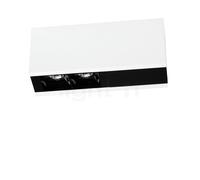 Delta Light Dot.Com L2 Plafonnier LED blanc/noir, 16° Ce luminaire comporte des modules à LED prémontés de classes énergétiques A A++, A+, A