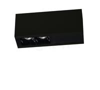 Delta Light Dot.Com L2 Plafonnier LED noir, 16° Ce luminaire comporte des modules à LED prémontés de classes énergétiques A A++, A+, A