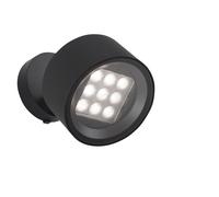 Delta Light Frax Applique LED gris foncé - ø15,3 cm , Vente d'entrepôt, neuf, emballage d'origine Ce luminaire comporte des modules à LED prémontés de classes énergétiques A A++, A+, A