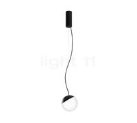 Delta Light Gibbo Suspension LED noir/blanc opale Ce luminaire comporte des modules à LED prémontés de classes énergétiques A A
