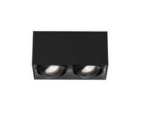 Delta Light Minigrid On 250 BOX DIM8 + 2 x Minigrid SNAP-IN noir Ce luminaire comporte des modules à LED prémontés de classes énergétiques A A++, A+, A