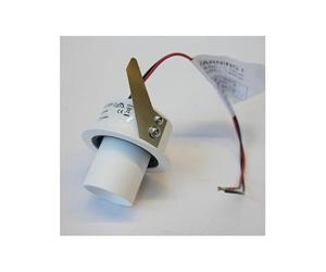 Delta Light - Plafonnier encastre orientable blanc Ø 52x69mm LED 1.1-1.6W 3000K 84lm 19° alim 350-500mA (non incl) IP20 Minispy Delta Light