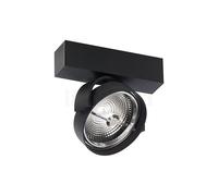 Delta Light Rand Plafonnier LED 1 foyer noir Ce luminaire comporte des modules à LED prémontés de classes énergétiques A A