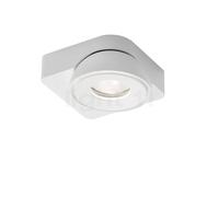 Delta Light Tweeter Plafonnier LED 1 foyer blanc - dimmable variateur de phase Ce luminaire comporte des modules à LED prémontés de classes énergétiques A A++, A+, A