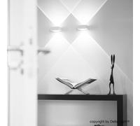 Delta Light Vision LED Up & Down Applique murale, 278 25 22 W,