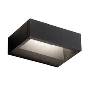 Delta Light Walker Applique LED gris foncé - 15 cm Ce luminaire comporte des modules à LED prémontés de classes énergétiques A A++, A+, A