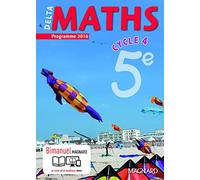 Delta maths 5e cycle 4 - Nouveau programme 2016