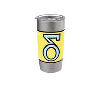 Delta minuscule - Quatrième lettre de l'alphabet grec Gobelet isotherme en acier inoxydable double paroi