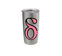 Delta minuscule - Quatrième lettre de l'alphabet grec Gobelet isotherme en acier inoxydable double paroi