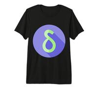 Delta Minuscule - Quatrième Lettre de l'alphabet Grec T-Shirt Haut de Gamme