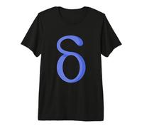 Delta Minuscule - Quatrième Lettre de l'alphabet Grec T-Shirt Haut de Gamme
