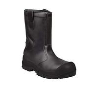 Delta Plus Bottes - Chaussures montantes en cuir Vaquilla Semelle en Polyuréthane 2d taille 41 noir