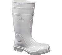 Delta plus Bottes de sécurité en PVC nitrile Blanc Taille 37