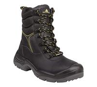 Delta Plus CALYPS3NO48 Calypso S3 SRC Bottes en cuir de buffle lisse, taille 48, noir, lot de 5