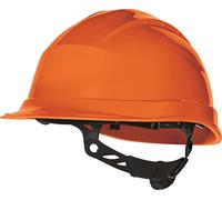 Delta Plus - Casque chantier polypropylène ajustement Rotor Orange