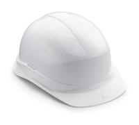 Delta Plus Casque de chantier avec serrage à glissière - Blanc