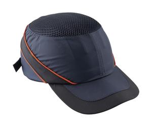 Delta Plus Casquette anti-chocs en polyamide avec intérieur beige Gris