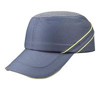 Delta plus - Casquette antichoc coltan polyamide coque intérieure gris