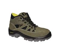 Delta Plus Chaussures - Chaussures montantes croûte velours Mesh semelle en polyuréthane 2d 44 Vert/Noir