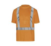 Delta Plus COMETORXG Lot de 10 tee-shirts en polyester Orange fluo Taille XL