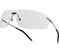 Delta Plus de protection oculaire lunettes polycarbonate av-ar UV400 incolore